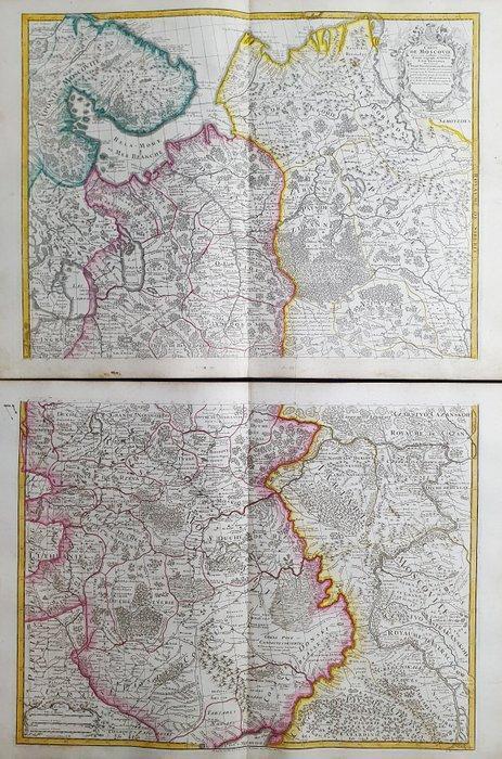 Europa - [LOT van 2] - Scandinavië / Rusland / Finland /, Boeken, Atlassen en Landkaarten