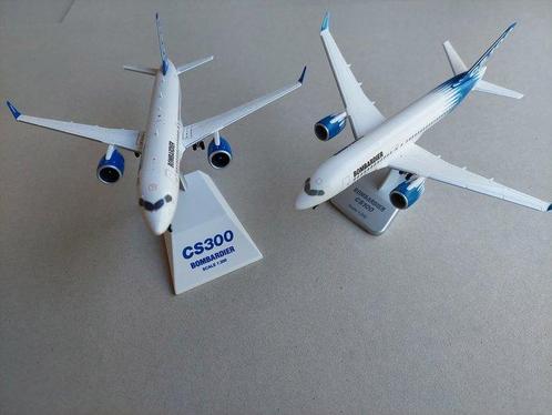 1:200 - Avion de tourisme - Bombardier - CS100 - CS300 -, Antiek en Kunst, Antiek | Wandborden en Tegels