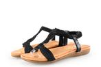 Sub55 Sandalen in maat 36 Zwart | 5% extra korting, Verzenden, Zwart, Sandalen of Muiltjes, Sub55