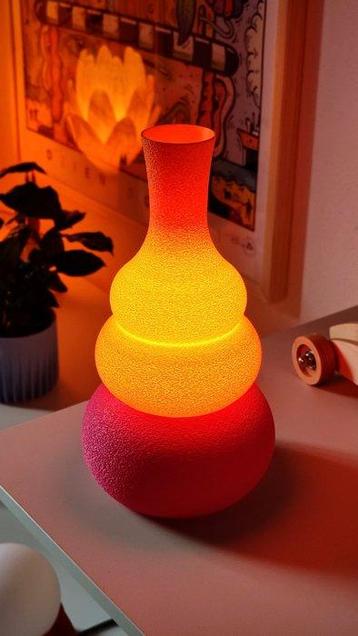 Yam Yest Design - Nachtlampje - Bubbels - PLA - 3D-geprinte