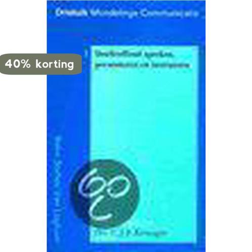 Drieluik mondelinge communicatie i 9789031313679 Auteur, Boeken, Economie, Management en Marketing, Gelezen, Verzenden
