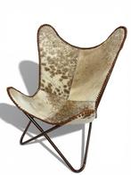 Fauteuil - Vlinderstoel - Leder, Metaal - Vlinderstoel -