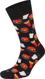 Happy Socks Sokken Hamburger maat 41-46 Heren, Kleding | Heren, Sokken en Kousen, Verzenden, Nieuw, Zwart, Happy Socks