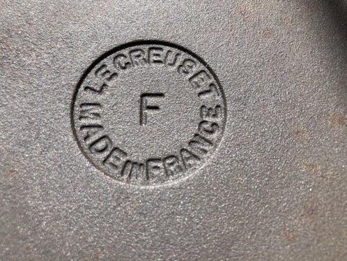 Le Creuset - Braadpan - F. - Emaille, bron, Antiek en Kunst, Antiek | Keukengerei