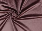 10 meter fluweel stof - Old blush - 150cm breed, 200 cm of meer, Nieuw, Polyester, 120 cm of meer