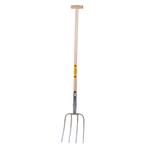 Fourche fumier manche freine 110cm 31 x 23 poignée t - kerbl, Jardin & Terrasse, Neuf