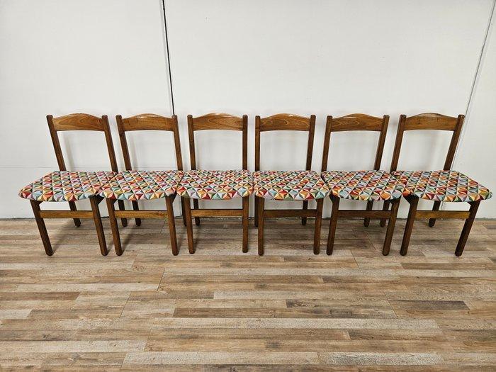 Eetkamerstoel (6) - Zes stoelen uit de jaren vijftig van, Antiek en Kunst, Kunst | Designobjecten