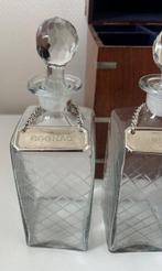 Drankkast (5) - Mahonie - Tantalus met 4 karaffen