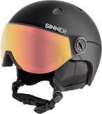 SINNER - Titan Visor - Mat Zwart - Unisex - Maat 61, Sports & Fitness, Ski & Ski de fond, Verzenden