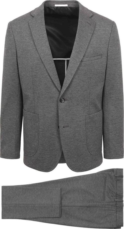Suitable Jersey Suit Antraciet maat Overige maten Heren, Kleding | Heren, Kostuums en vesten, Grijs, Nieuw, Overige maten, Verzenden