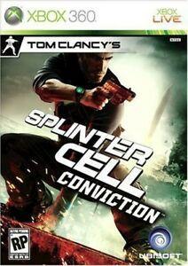 Xbox 360 : Tom Clancys Splinter Cell Conviction, Games en Spelcomputers, Games | Xbox 360, Zo goed als nieuw, Verzenden