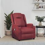 vidaXL Sta-op-stoel kunstleer wijnrood, Huis en Inrichting, Fauteuils, Verzenden, Nieuw