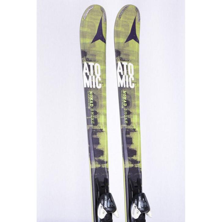 150 157 171 skis ATOMIC NOMAD SMOKE, green/black, woodcore, Sport en Fitness, Skiën en Langlaufen, Ski, 140 tot 160 cm, Carve