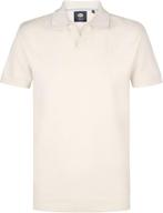 Petrol Knitted Polo Ecru maat Maat 52/54 (L) Heren, Kleding | Heren, Polo's, Verzenden, Nieuw, Maat 52/54 (L), Petrol