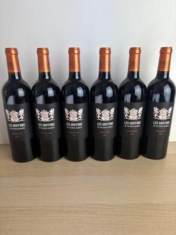 2020 Les Griffons de Pichon Baron - Bordeaux, Pauillac - 6 beschikbaar voor biedingen