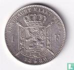 België 1 franc 1886 (NLD - L. WIENER), Verzenden, Losse munt, Goud
