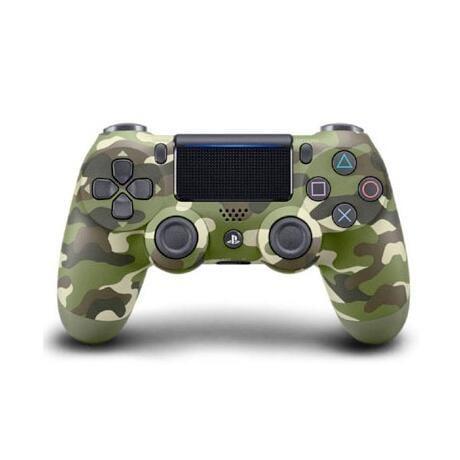 Playstation 4 / PS4 Controller DualShock 4 Green Camoufla..., Games en Spelcomputers, Spelcomputers | Sony PlayStation 4, Zo goed als nieuw