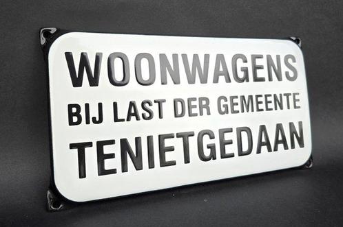 Emaille bord - Emaille, Antiek en Kunst, Antiek | Wandborden en Tegels