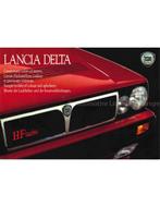 1991 LANCIA DELTA KLEUREN & INTERIEUR BROCHURE, Boeken, Nieuw