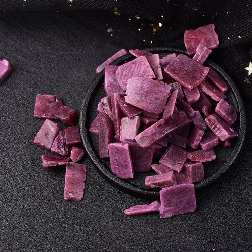 Natuurlijke Robijn - Boeiende verzameling natuurlijke ruwe, Verzamelen, Mineralen en Fossielen
