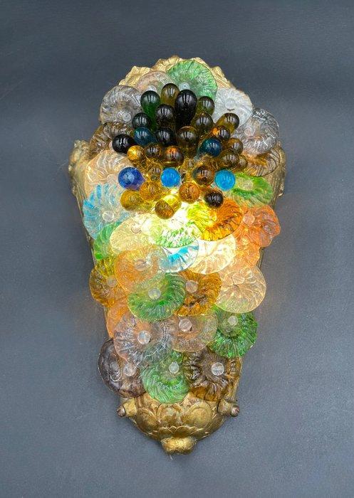 Wandkandelaar - Uitzonderlijke Wandlamp Hemelse Oogst -, Antiek en Kunst, Curiosa en Brocante
