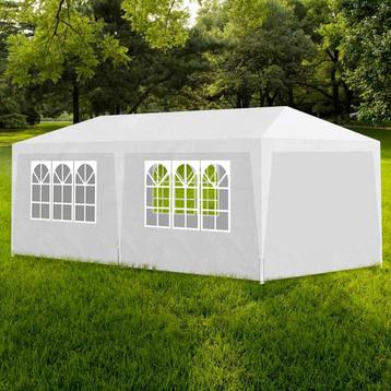 vidaXL Partytent 3x6 m wit, Verzenden