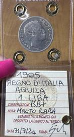Italië, Koninkrijk Vittorio Emanuele III. 1 Lira 1905
