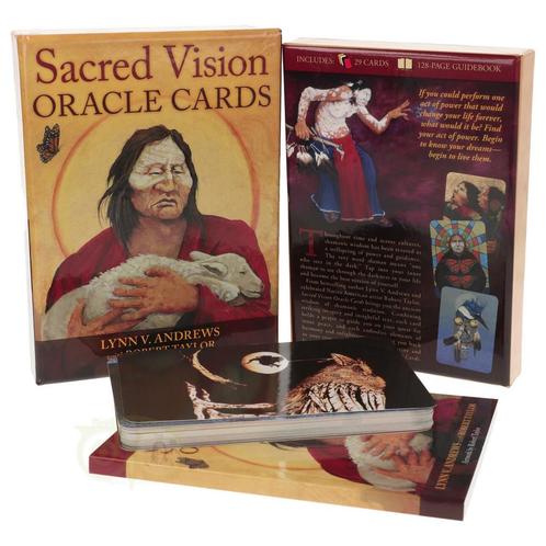 Sacred Vision Oracle Cards - Lynn V. Andrews ( Engelstalig), Livres, Livres Autre, Envoi