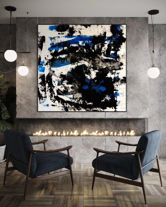 Dominik Robert Brunner (1990) - Abstracton World # 9963, Antiek en Kunst, Kunst | Schilderijen | Modern