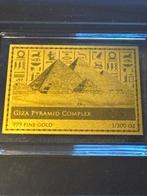Tchad. 5000 Francs ND Giza Pyramid Complex , 1/200 Oz (.999), Postzegels en Munten