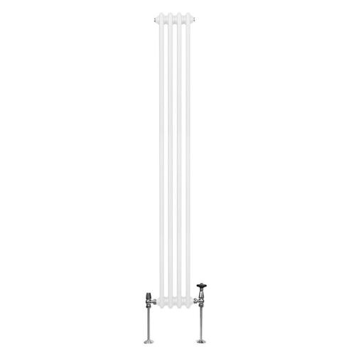 Traditionele 3 Kolom Verticaal Radiator - 1800 x 202mm - Wit, Doe-het-zelf en Bouw, Verwarming en Radiatoren, Verzenden