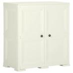 vidaXL Opbergkast hout-look 79x43x85,5 cm kunststof, Huis en Inrichting, Verzenden, Nieuw