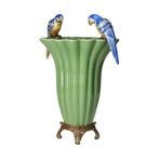 Vase - Bronze, Porcelaine - luxe, Antiek en Kunst