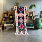 Boucherouite tapijt - Vintage Marokkaans tapijt - Kleurrijk, Huis en Inrichting, Nieuw