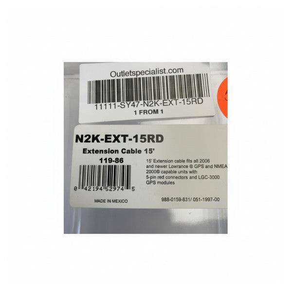Bieden: Lowrance N2K-EXT-15RD NMEA 2000 Backbone Extension, Sports nautiques & Bateaux, Instruments de navigation & Électronique maritime