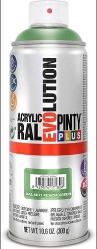Spuitverf Pintyplus EVO RAL 609 Resadagroen 400 ml, Huis en Inrichting, Woonaccessoires | Kunstplanten en Kunstbloemen, Nieuw