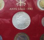 Vaticaan. Coin set of 8 / 2001 année XXIII- Including Silver, Postzegels en Munten