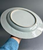 XL Blauw Wit Bord(NO RESERVE) - Plat - Groot Blauw Wit Bord, Antiek en Kunst