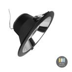 LED Downlighter Tri-Color 19W Ø23 cm Zwart IP22, Huis en Inrichting, Verzenden, Nieuw, Trendy verlichting
