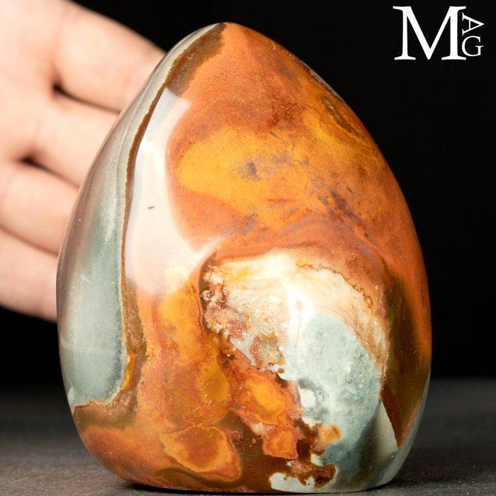 Mooi - Decoratief Polychroom Jaspis Diaspro polychroom uit, Verzamelen, Mineralen en Fossielen