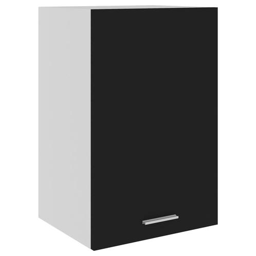 vidaXL Hangkast 39,5x31x60 cm bewerkt hout zwart, Huis en Inrichting, Kasten | Overige, Nieuw, Verzenden