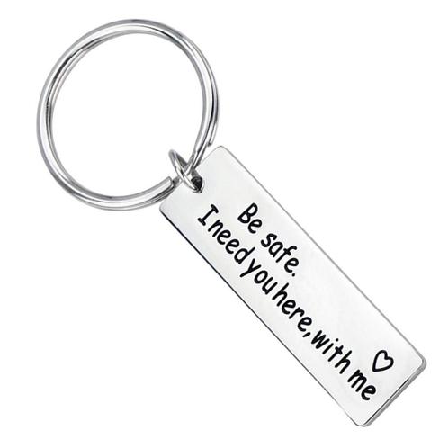 Fako Bijoux® - Sleutelhanger Be Safe, I Need You Here With, Verzamelen, Sleutelhangers, Verzenden