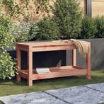 vidaXL Banc de jardin 82,5x35x45 cm bois massif Douglas, Verzenden, Neuf