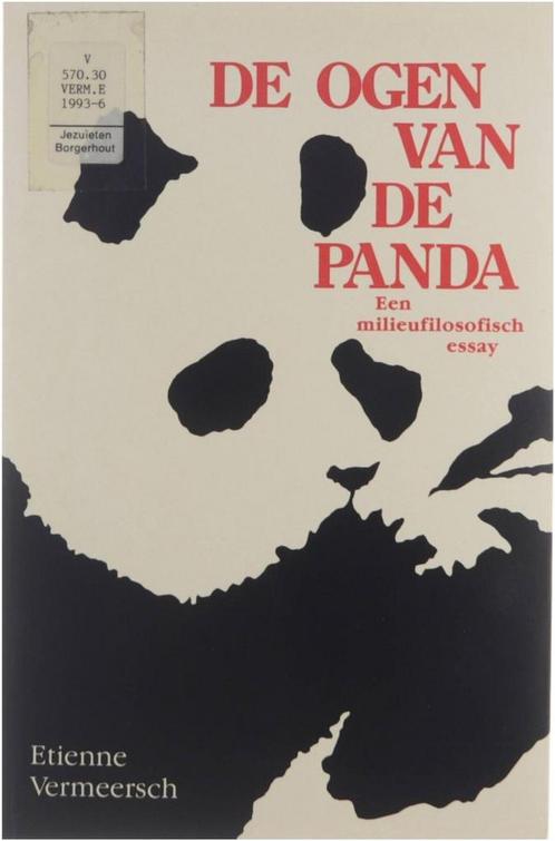 De ogen van de panda 9789069660349 Vermeersch, Boeken, Overige Boeken, Gelezen, Verzenden