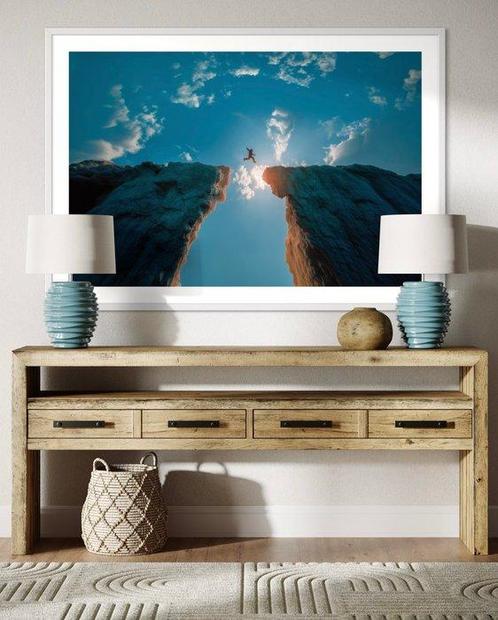 Rudy barret - The Fearless Jump - XL, Antiek en Kunst, Kunst | Schilderijen | Modern