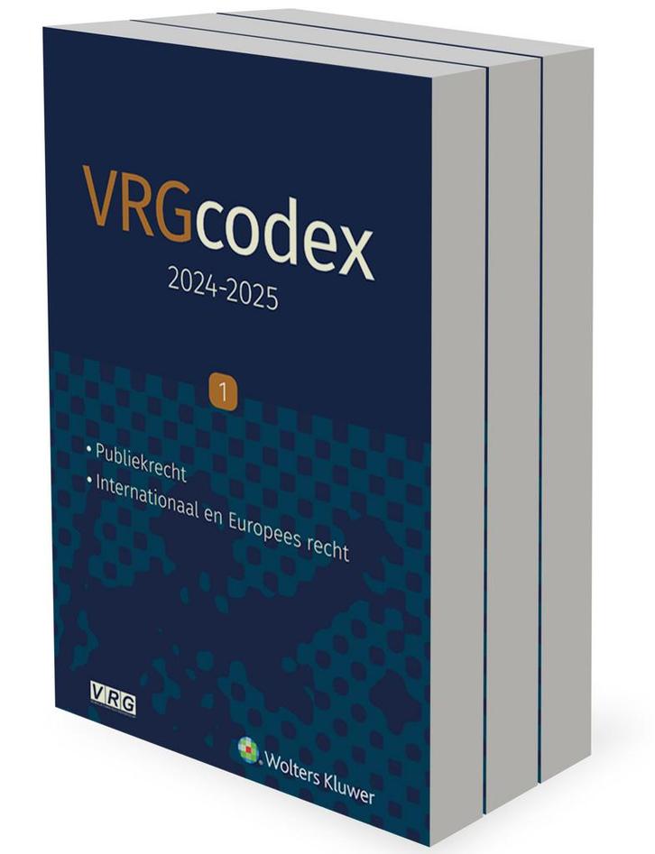 VRG-codex 2024-2025 9789403033488, Boeken, Overige Boeken, Gelezen, Verzenden