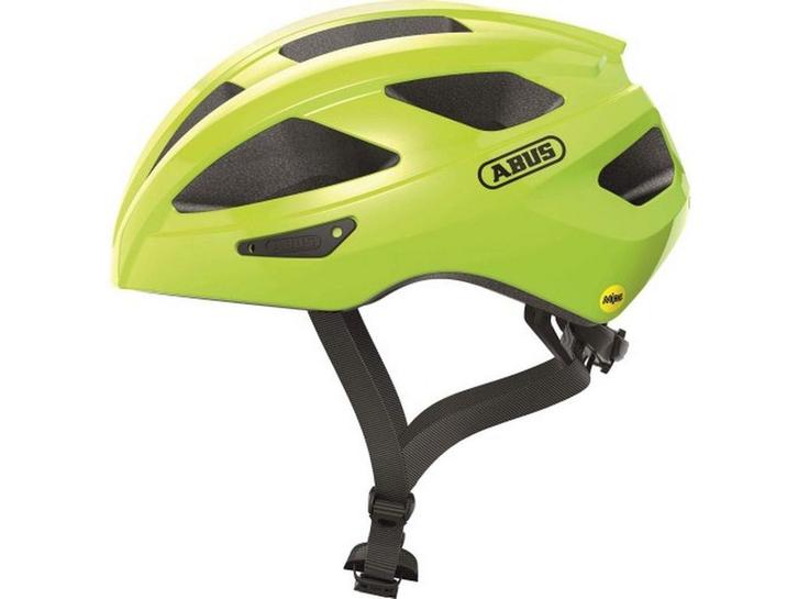 Abus Macator MIPS - Fietshelm - Maat M 52-58 - Signal Yellow, Huis en Inrichting, Woonaccessoires | Overige, Nieuw, Verzenden