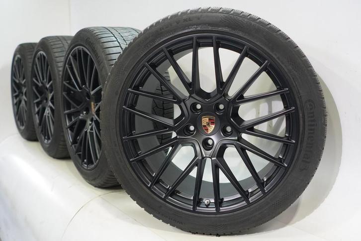 Porsche Cayenne Coupé 21 inch velgen Continental Winterbande, Auto-onderdelen, Banden en Velgen, Ophalen of Verzenden