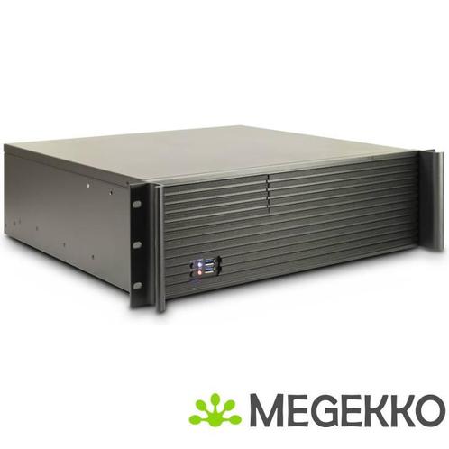 Inter-Tech 3U-K-340L Rack Zwart, Computers en Software, Computerbehuizingen, Nieuw, Verzenden