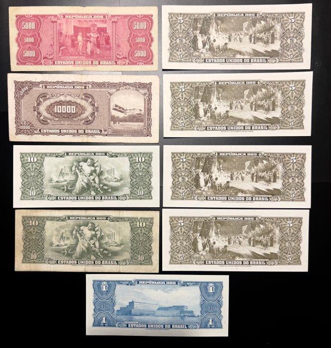 Brazilië. - 36 Banknotes - various dates (Zonder, Postzegels en Munten, Bankbiljetten | Europa | Niet-Eurobiljetten